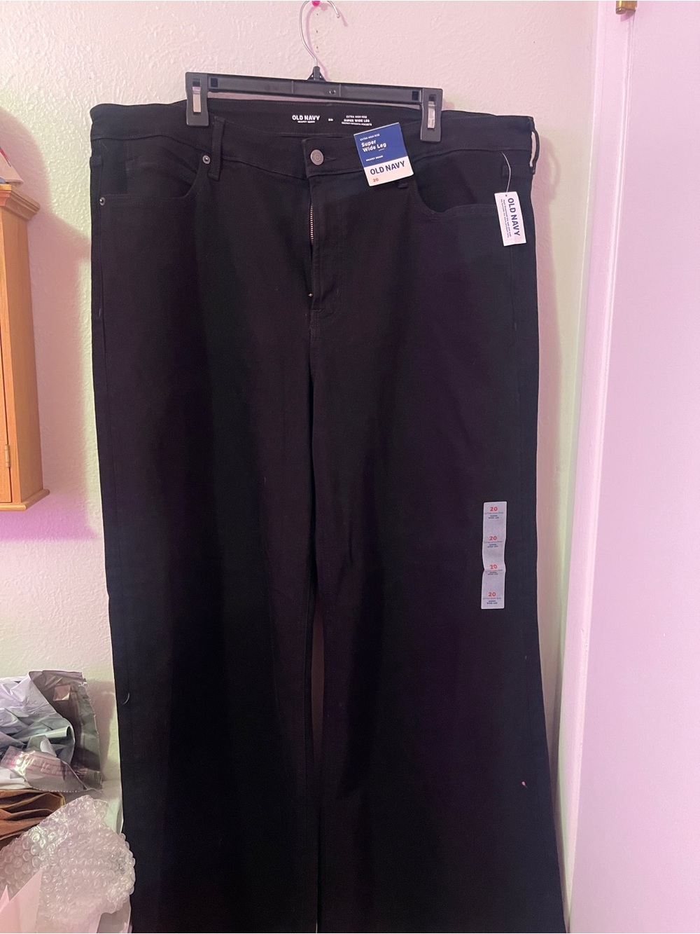 Old Navy Wide Leg Jeans, 20